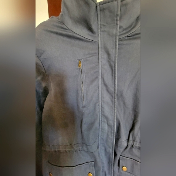 Blue Grey Utility Jacket - Picture 2 of 7